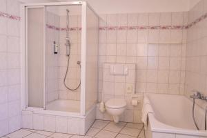 Ein Badezimmer in der Unterkunft Hotel Klusenhof
