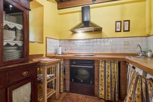Dapur atau dapur kecil di La Venta Del Alma
