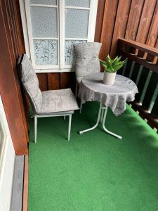 Posezení v ubytování Haus Kampl - Appartement Ödensee