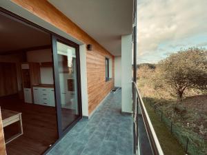 Balkón nebo terasa v ubytování Apartament w Dolinie Sanu