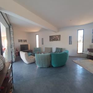 Χώρος καθιστικού στο Villa Noraya Essaouira