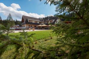 Vonkajšia záhrada v ubytovaní Orava Village
