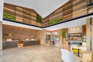 Χώρος καθιστικού στο Home2 Suite by Hilton Guangzhou Huadu