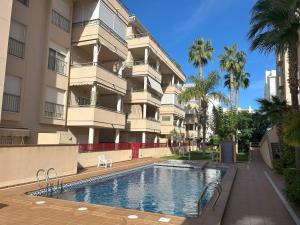 Bazén v ubytování Penthouse - residence La Mina - Albir avec WIFI GRATUIT nebo v jeho okolí