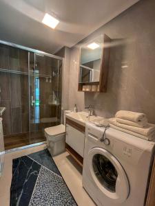 Koupelna v ubytování Hotel Berr