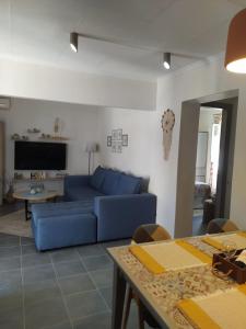 Posezení v ubytování Drosoula House