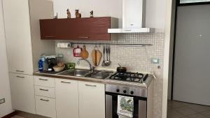 Η κουζίνα ή μικρή κουζίνα στο Casa bella