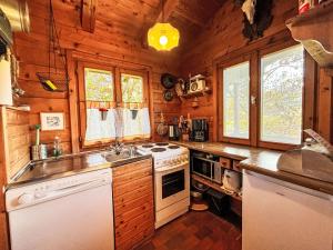 Kuchyň nebo kuchyňský kout v ubytování Holiday Home Ferienhaus Giselbrecht by Interhome