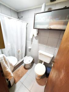 Koupelna v ubytování Departamento La Estación de Los Toldos