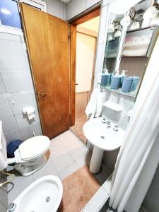 Koupelna v ubytování Departamento La Estación de Los Toldos