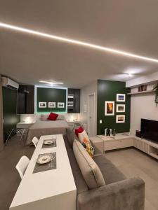 Posezení v ubytování Studio Vert - ID Vida Urbana
