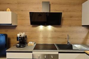 Dapur atau dapur kecil di Maison De Neige - Appartamento Vacanze