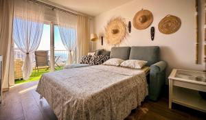 Ένα ή περισσότερα κρεβάτια σε δωμάτιο στο Tenerife Dream View Apartment +43 φωτογραφίες