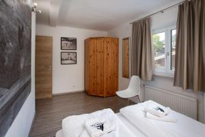 Postel nebo postele na pokoji v ubytování Alpine View Apartments