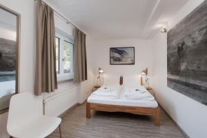 Postel nebo postele na pokoji v ubytování Alpine View Apartments