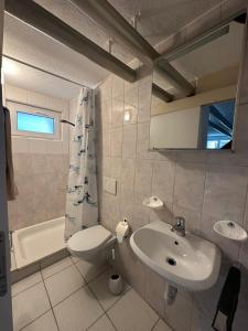 Koupelna v ubytování Studio-Wohnung 4