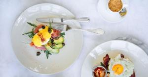 the country house内部或周边提供的食物