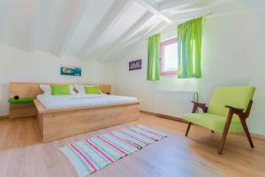 Posteľ alebo postele v izbe v ubytovaní House Rusti