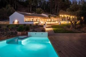 Bazén v ubytování Apartamentos, Finca Contrabando Sanlucar del Guadiana, Huelva nebo v jeho okolí