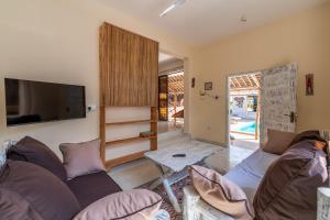 TV o dispositivi per l'intrattenimento presso The Afters Boutique Hotel Diani