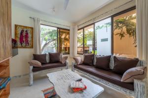 Area soggiorno di The Afters Boutique Hotel Diani