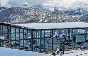 Üldine mäevaade või majutusasutusest Kristal bakuriani Resort C block 202 pildistatud vaade