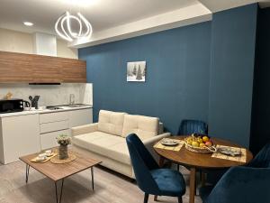 Köök või kööginurk majutusasutuses Kristal bakuriani Resort C block 202