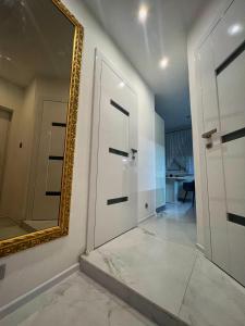 Ένα μπάνιο στο Útulný apartmán v Zlatých Moravciach