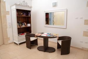 Knihovna v bed and breakfast