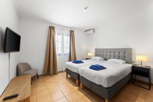 Postel nebo postele na pokoji v ubytování Lanzarote Villa Volcan 7 + 26 fotografií