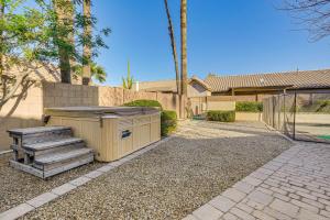 a house with a hot tub in a yard at Hot Tub and Patio Family Gem in Avondale in Avondale