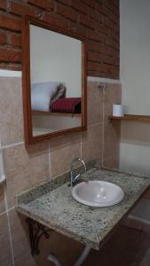 Ένα μπάνιο στο Chalés Ouro de Minas