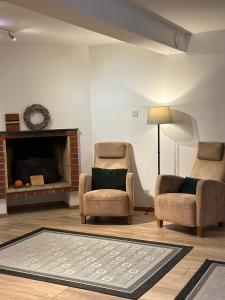 Posezení v ubytování Lumi Guest House