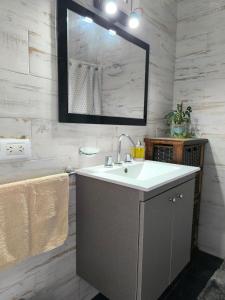 Et badeværelse på Casa de playa en zona sur, cerca del mar