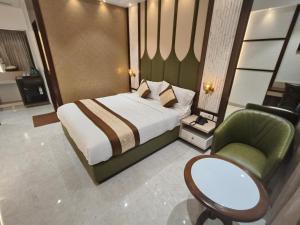 Katil atau katil-katil dalam bilik di Hotel Sonesta Suites - Thane