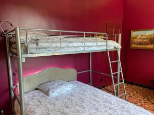 Posteľ alebo postele v izbe v ubytovaní Maison de maître Les toiles à Elise