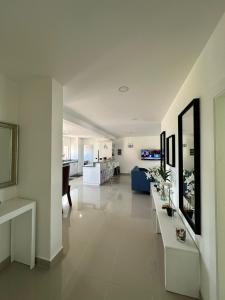 Η κουζίνα ή μικρή κουζίνα στο Paradise in the Island