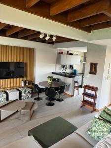 Η κουζίνα ή μικρή κουζίνα στο Village Itacimirim