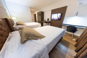 TV a/nebo společenská místnost v ubytování Hotel Village Premium Joao Pessoa