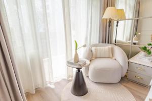 Istumisnurk majutusasutuses Keypad Hotel - Nhân Hòa