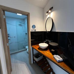 Un baño de Buenavista Chalten, Casa de Montaña