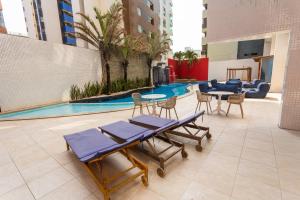 Bazén v ubytování Hotel Village Premium Joao Pessoa nebo v jeho okolí