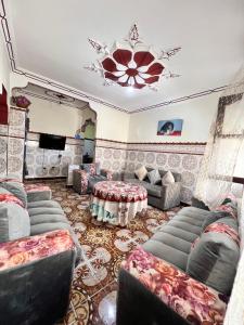 Istumisnurk majutusasutuses Dar Abdlouahed