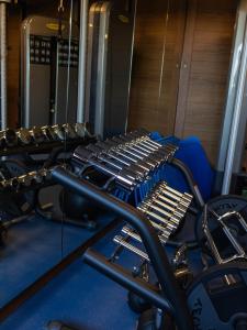 Fitness centrum a/nebo fitness zařízení v ubytování Grey Hotel Kopaonik