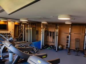 Fitness centrum a/nebo fitness zařízení v ubytování Grey Hotel Kopaonik