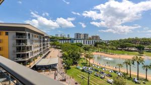 Nespecifikovaný výhled na destinaci Darwin nebo výhled na město při pohledu z aparthotelu