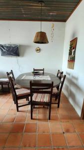 Posezení v ubytování Casa pé na areia + 27 fotografií