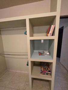 Knihovna v prázdninového domu