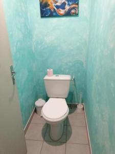 Koupelna v ubytování hébergement fermée