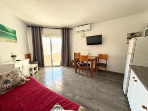 Una televisión o centro de entretenimiento en Apartsalou Bilbao
